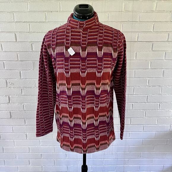 Unknown Sweaters - Vintage 60s deadstock psychedelic hippie sweater